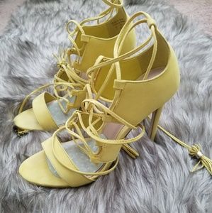 Aldo lace up heels